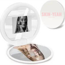 Load image into Gallery viewer, LED UV sun protection pocket mirror
